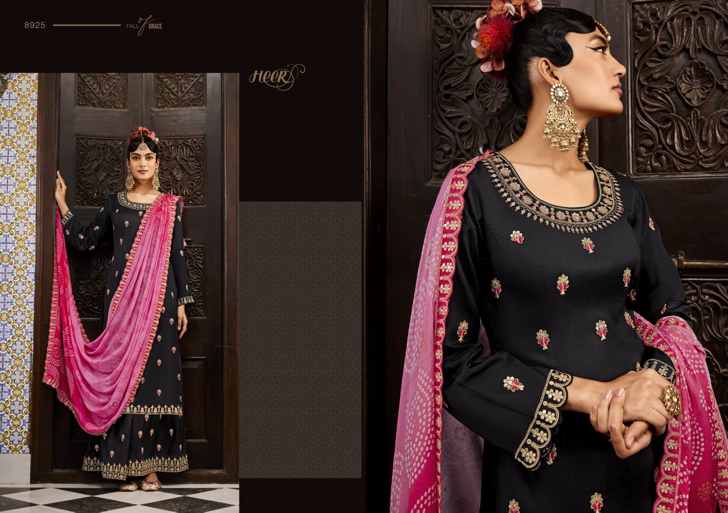 Heer Nohreen By Kimora 8921-8928 Wedding Salwar Suit Collection